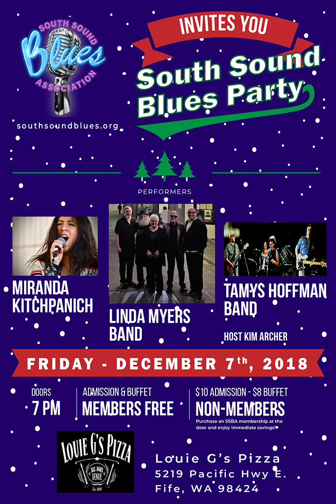 South Sound Blues holiday party 2018